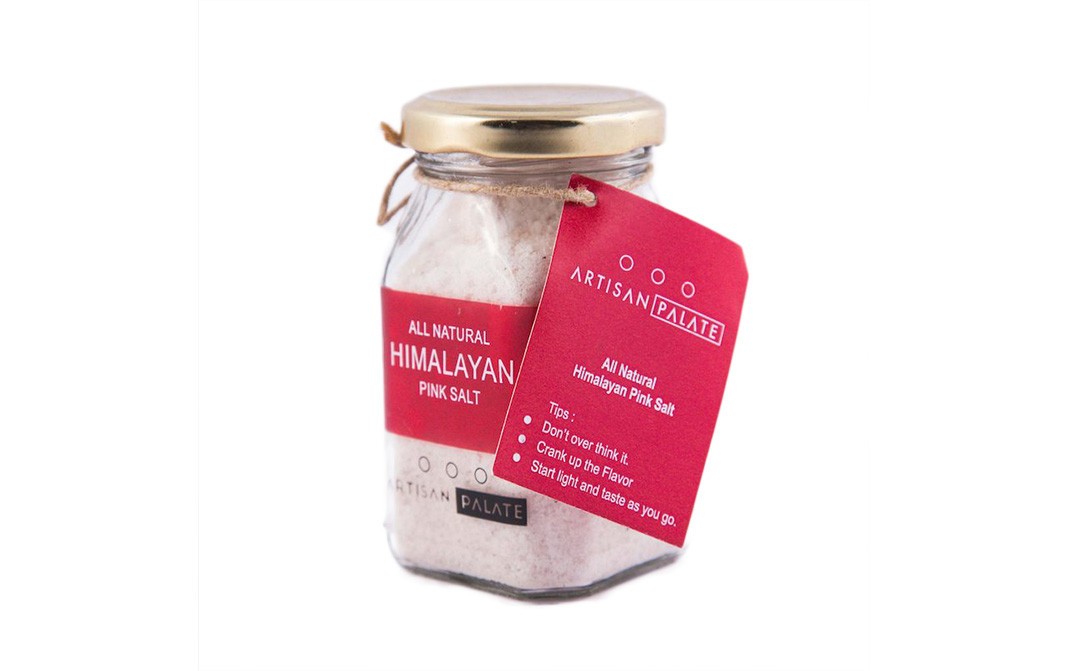 Artisan Palate All Natural Himalayan Pink Salt   Bottle  150 grams